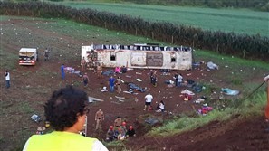 Sete pessoas morrem em acidente na BR-158, em Campo Mourão